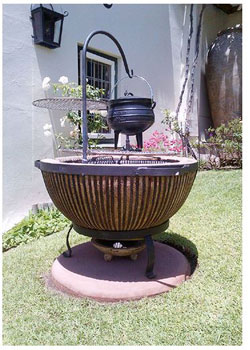 Boma Outdoor Fireplace and Braai